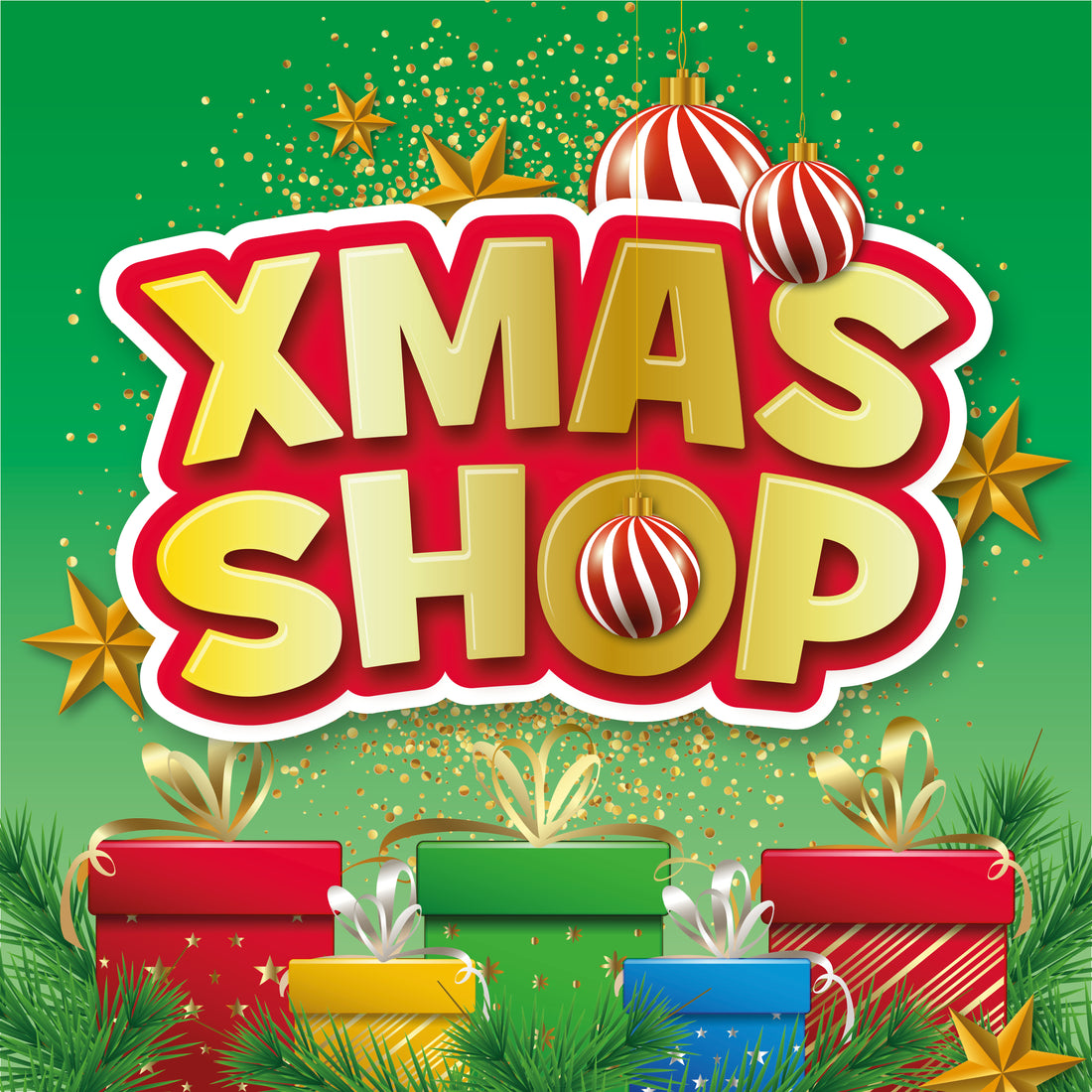 TW7364 Christmas 2025 Xmas Shop Web Tile
