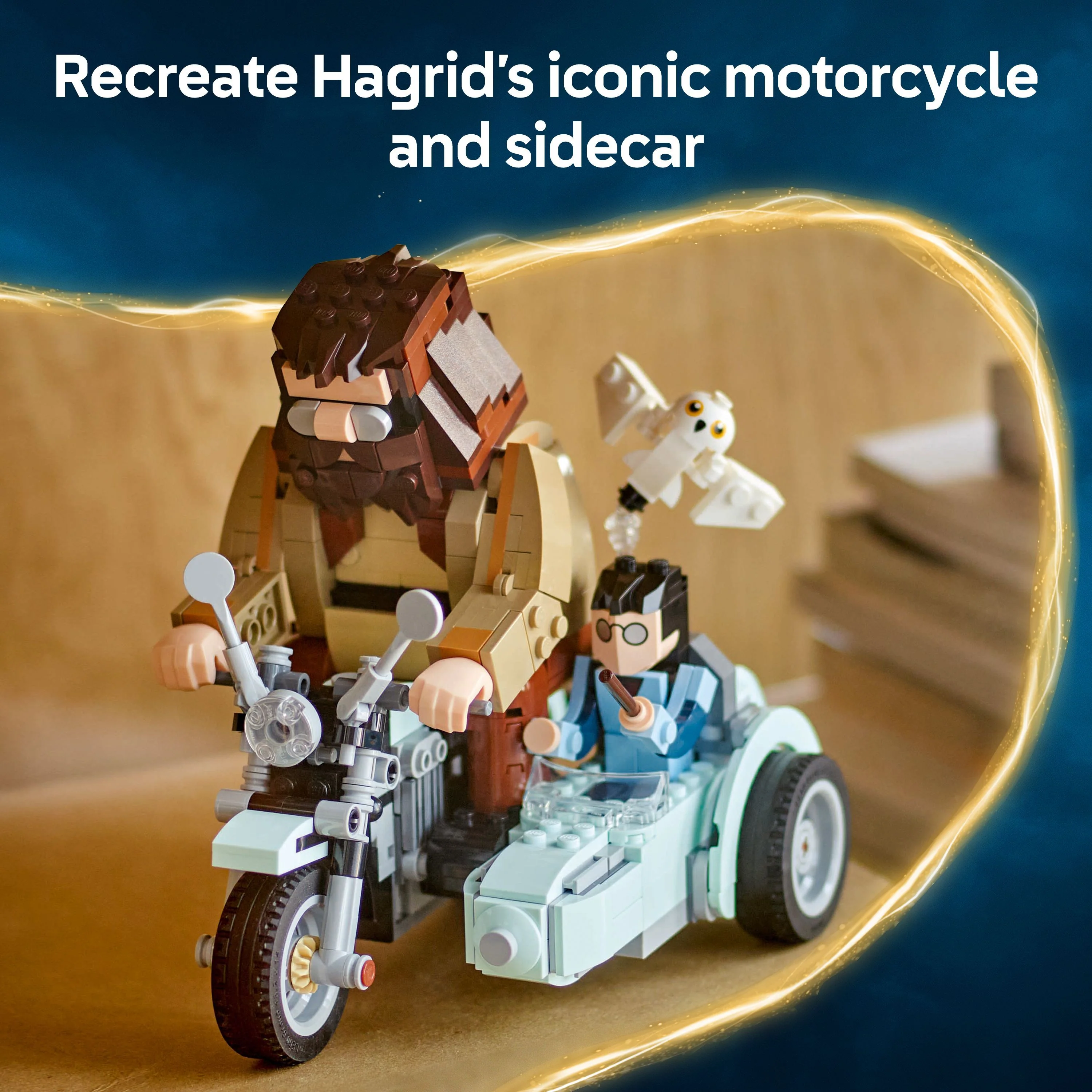 LEGO 76443 Harry Potter Hagrid & Harry’s Motorcycle Ride - Toyworld NZ