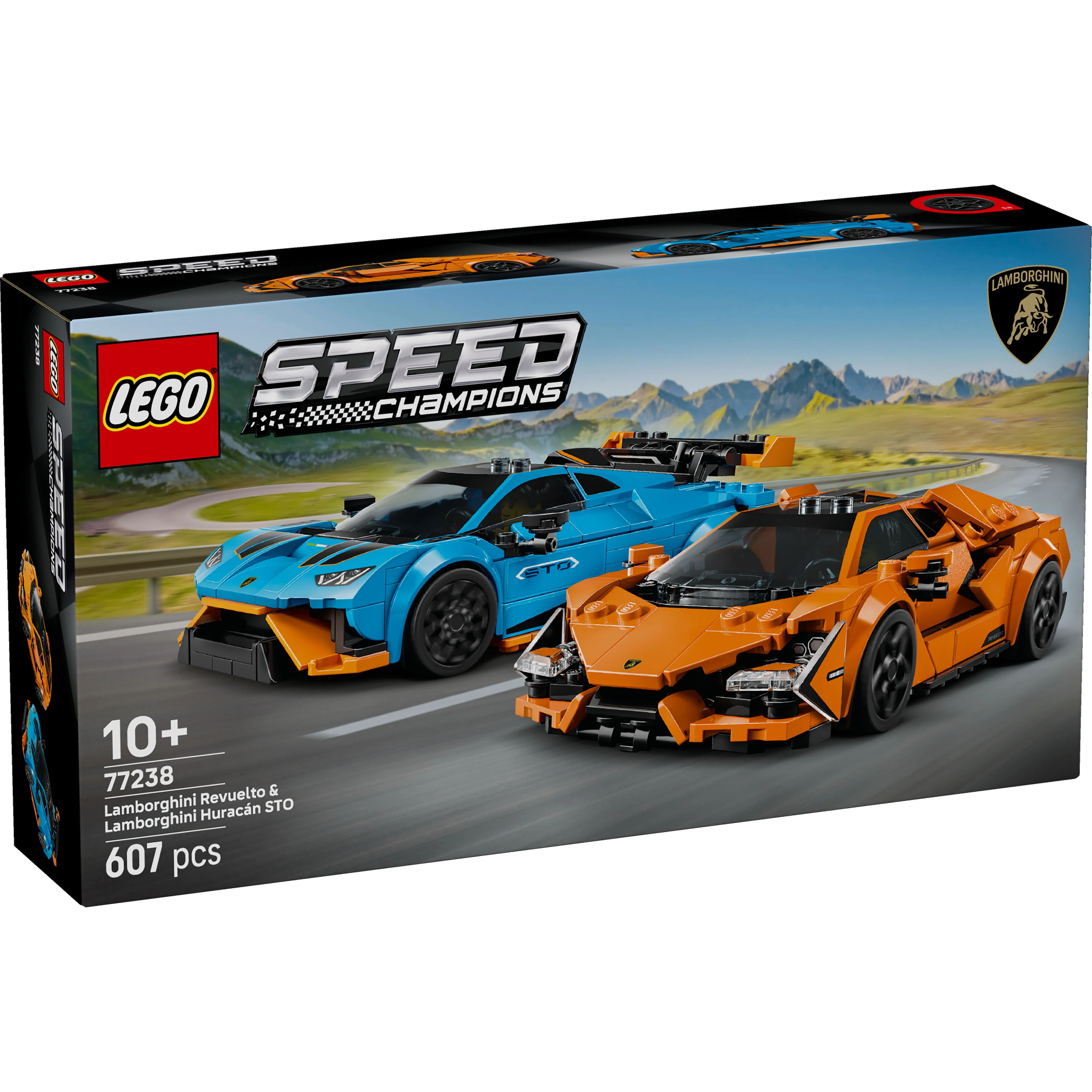 LEGO 77238 Speed Champions Lamborghini Revuelto & Huracán STO
