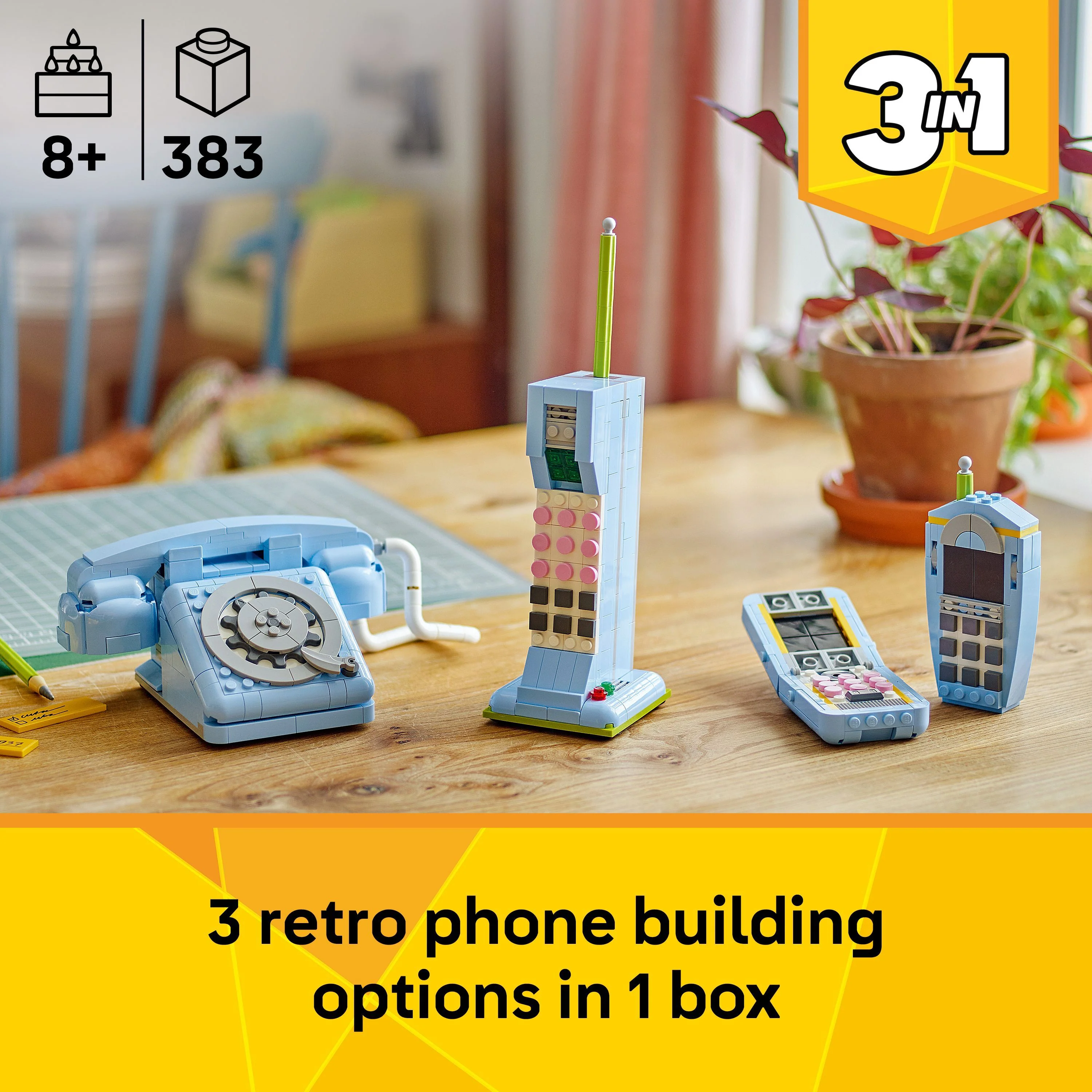 LEGO 31174 Creator Retro Telephone - Toyworld NZ