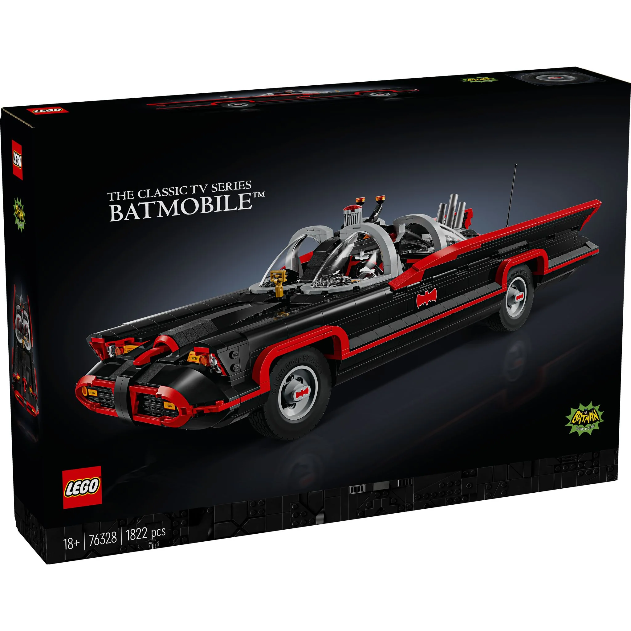 76328 LEGO 76328 Super Heroes Batman: The Classic TV Series Batmobile ...