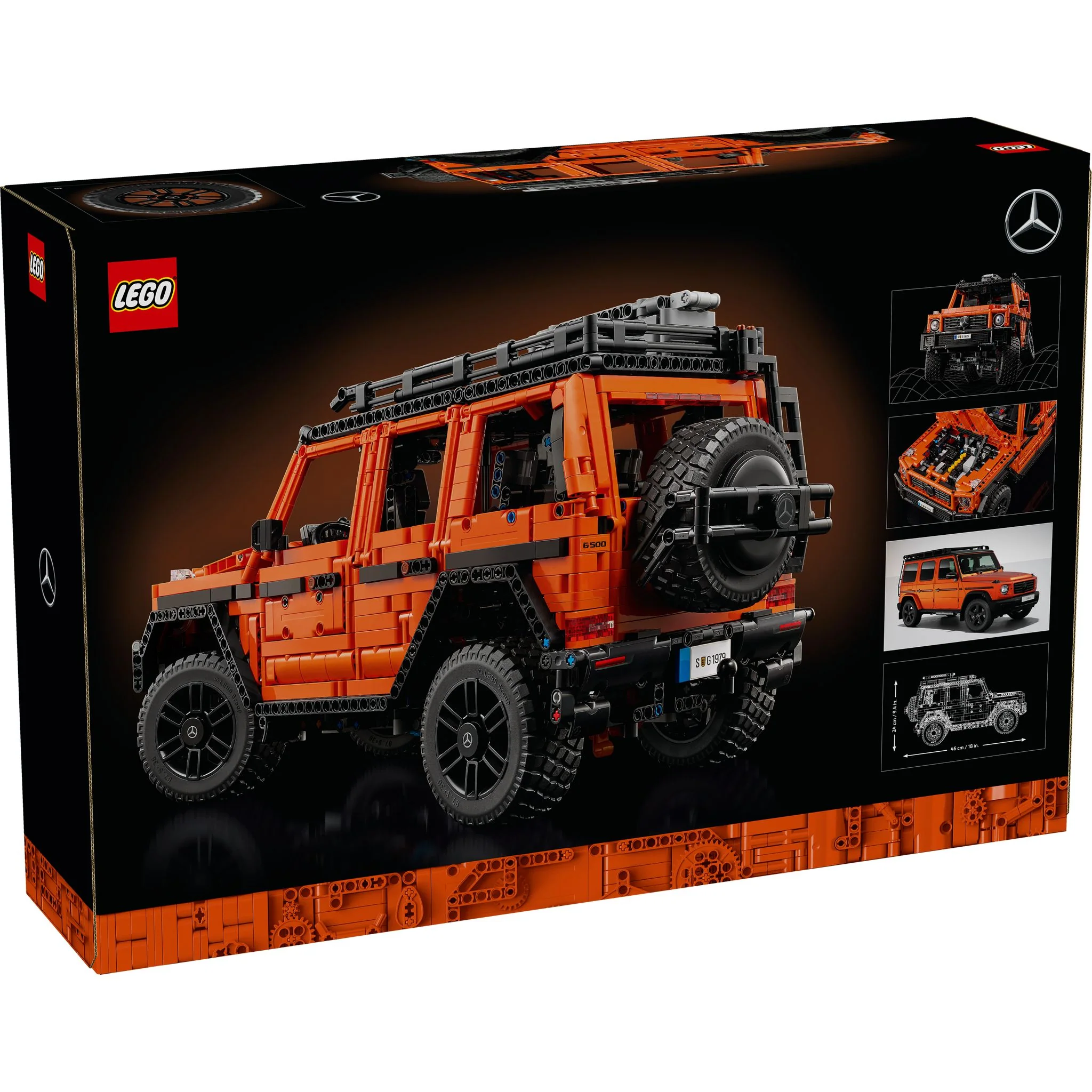 LEGO 42177 Technic Mercedes-Benz G 500 Professional Line - Toyworld NZ