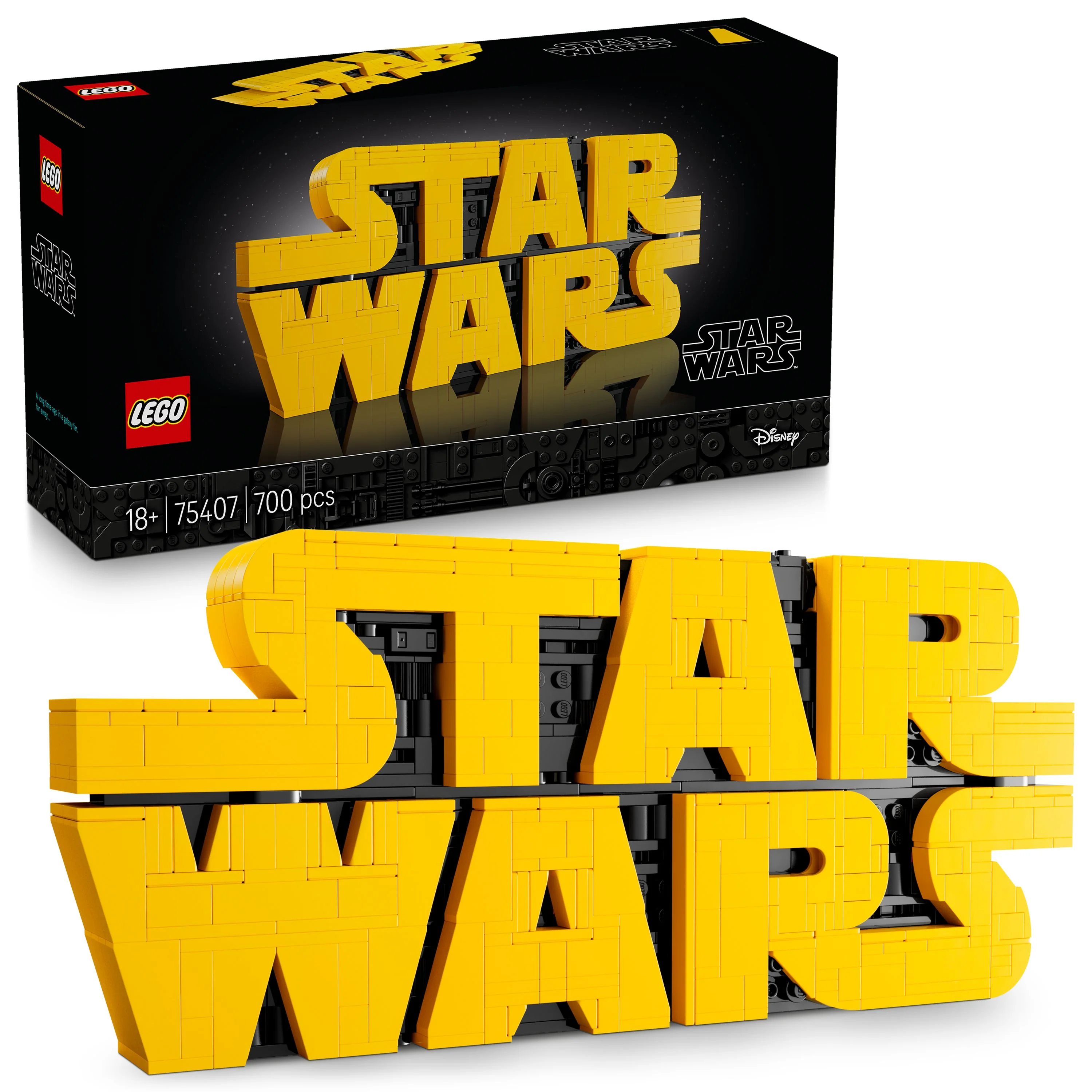LEGO 75407 Star Wars Brick-Built Star Wars Logo Sign