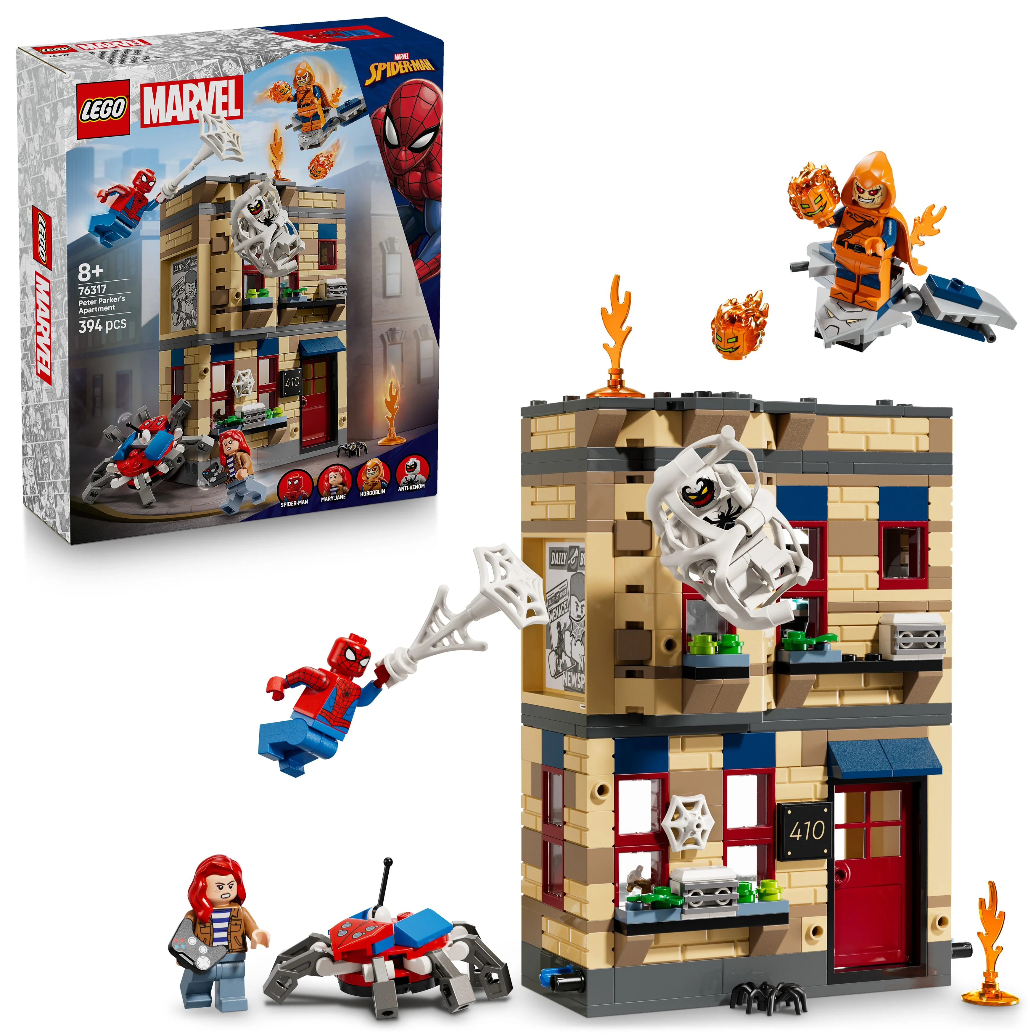 LEGO 76317 Marvel Peter Parker’s Apartment