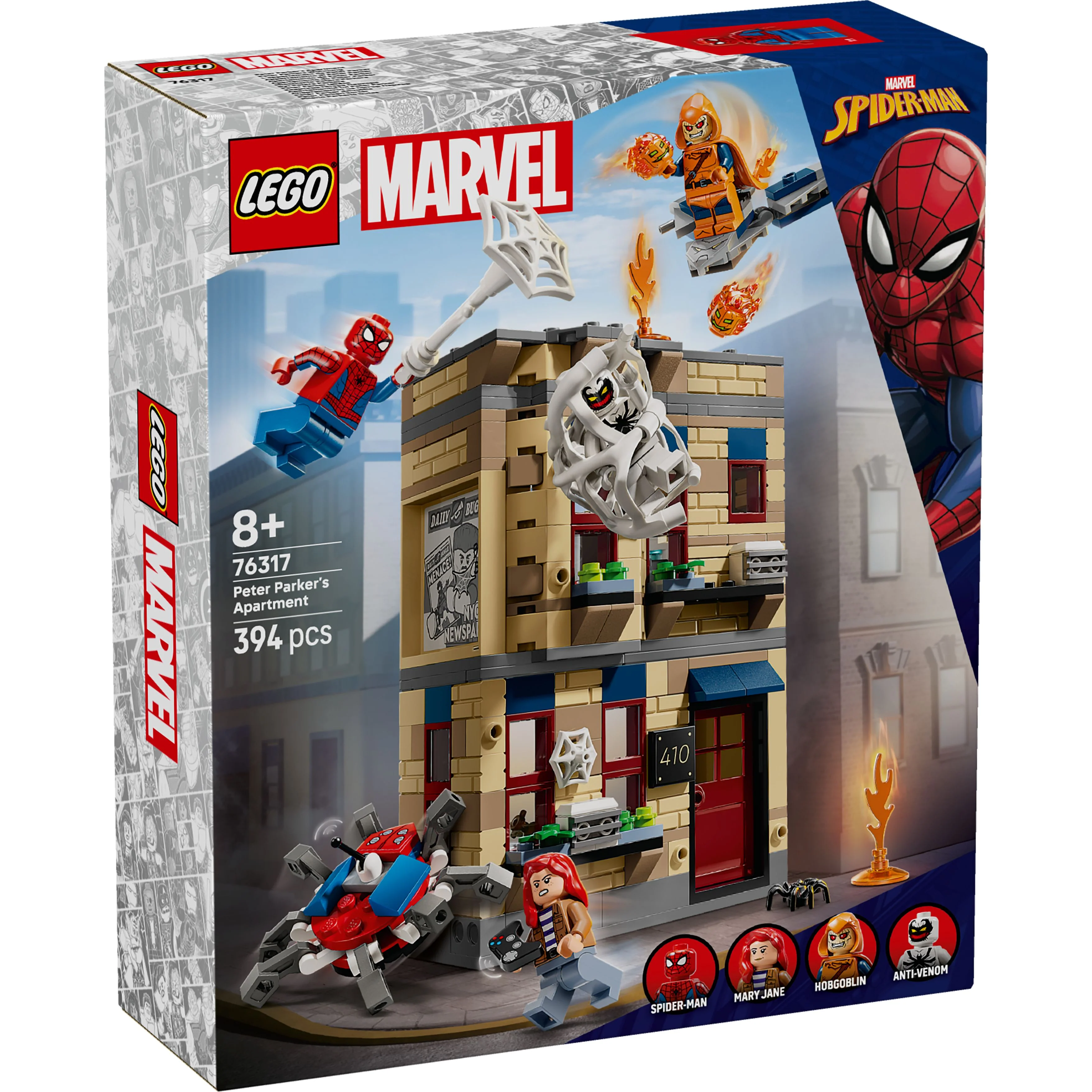 LEGO 76317 Marvel Peter Parker’s Apartment