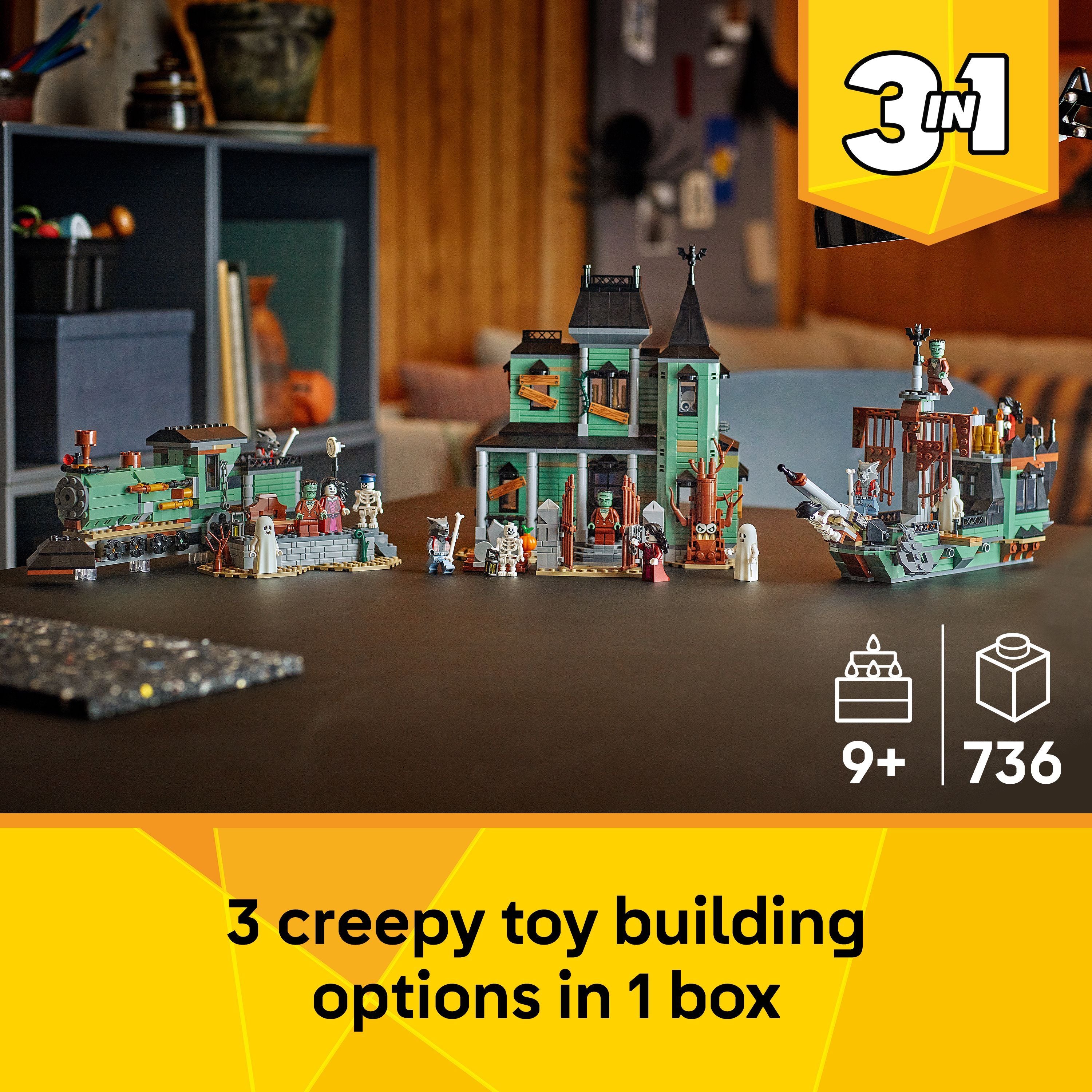 LEGO 31167 Creator Haunted Mansion - Toyworld NZ