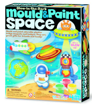 4M Mould & Paint Glow In The Dark Space
