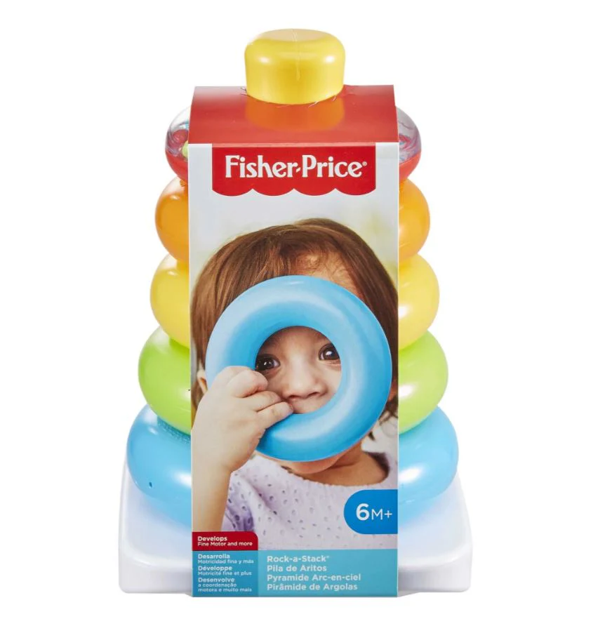 Fisher-Price Baby's First Rock-A-Stack
