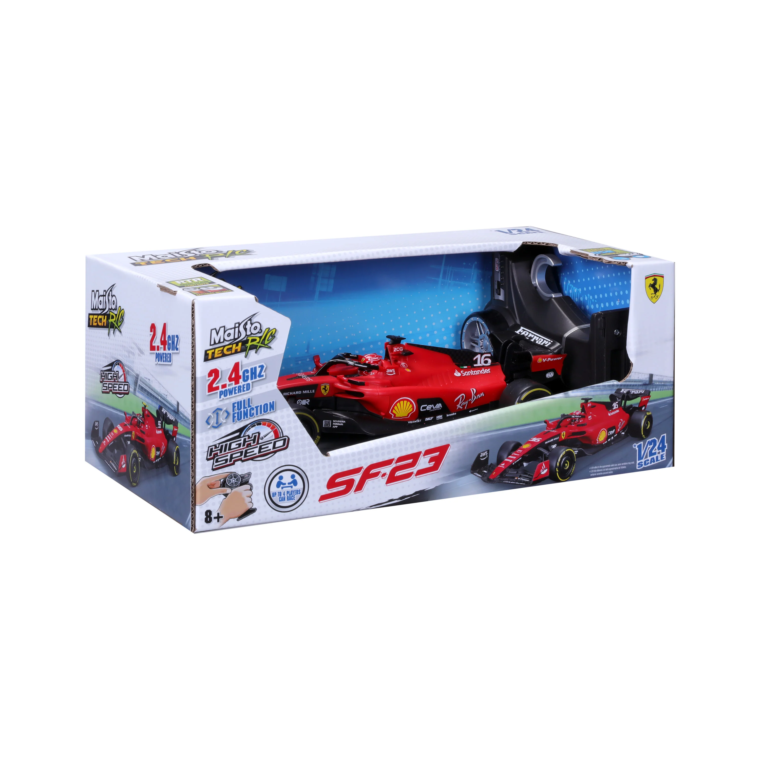 1210-maisto-tech-1-24-remote-control-premium-vehicle-f1-ferrari-sf-23-1.webp Maisto Tech 1:24 Remote Control Premium Vehicle - F1 Ferrari SF 23