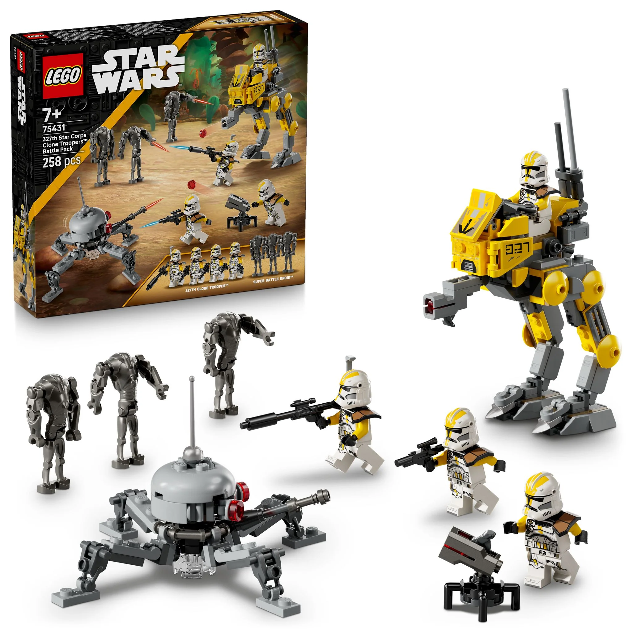 LEGO 75431 Star Wars 327th Star Corps Clone Troopers Battle Pack