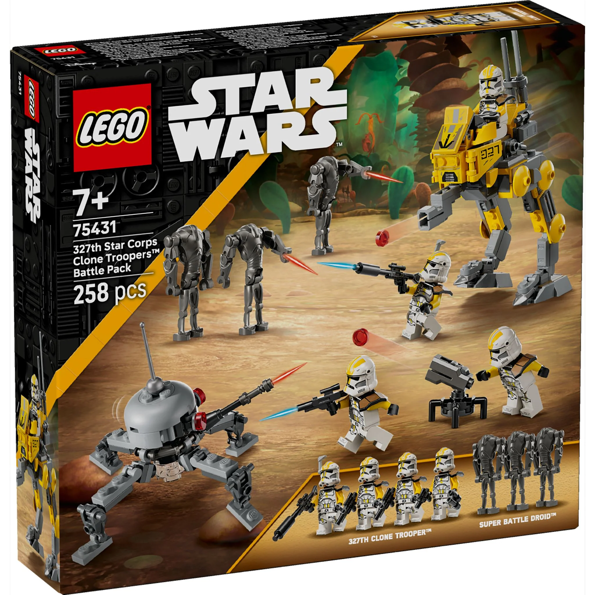 LEGO 75431 Star Wars 327th Star Corps Clone Troopers Battle Pack