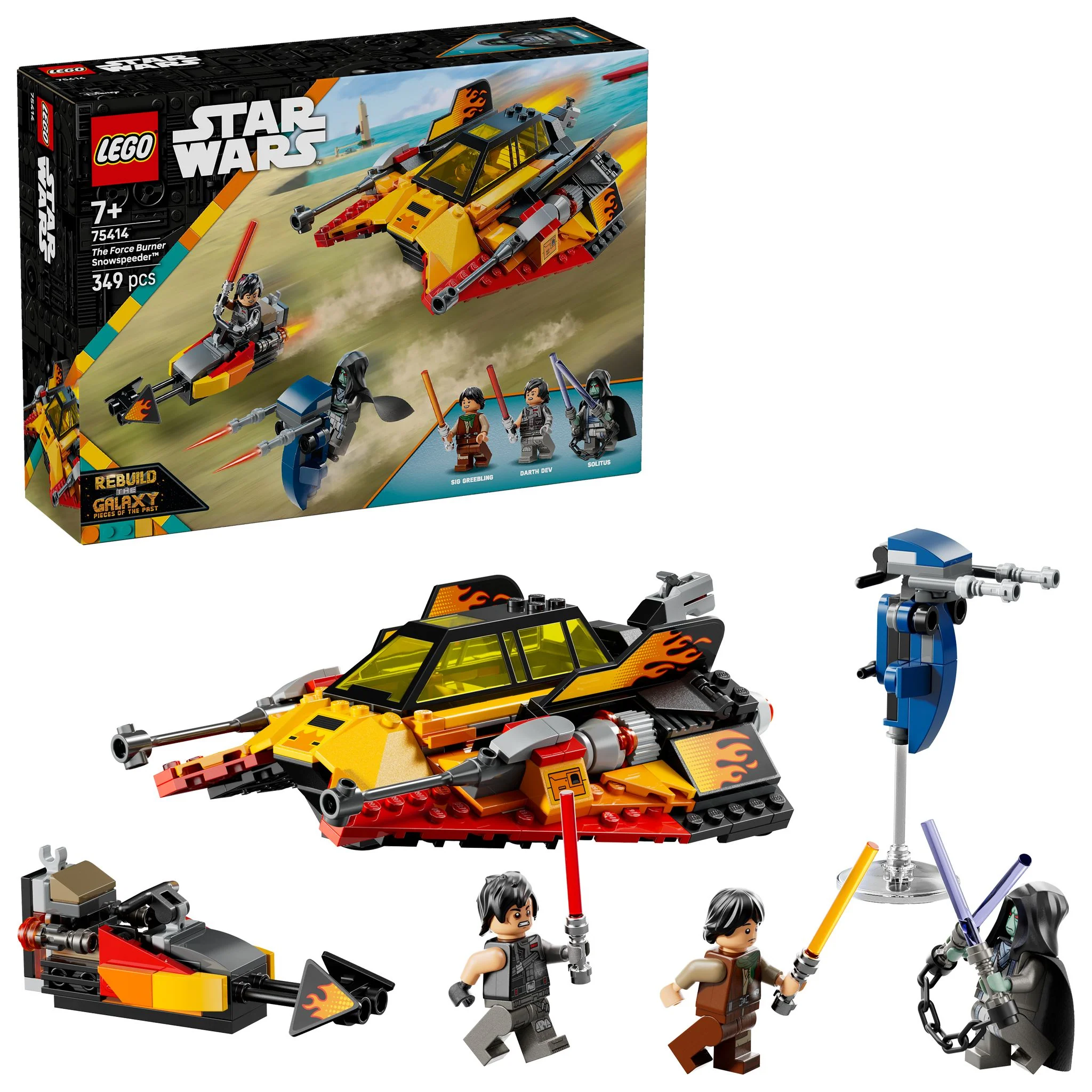 LEGO 75414 Star Wars The Force Burner Snowspeeder
