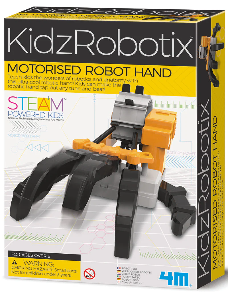 4M Steam KidzRobotix Motorised Robot Hand