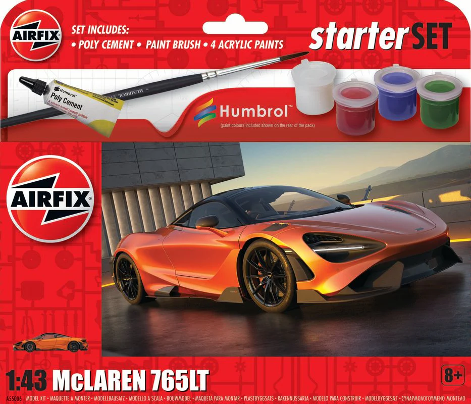 Air Fix Small Strater Set Mclaren 765Lt