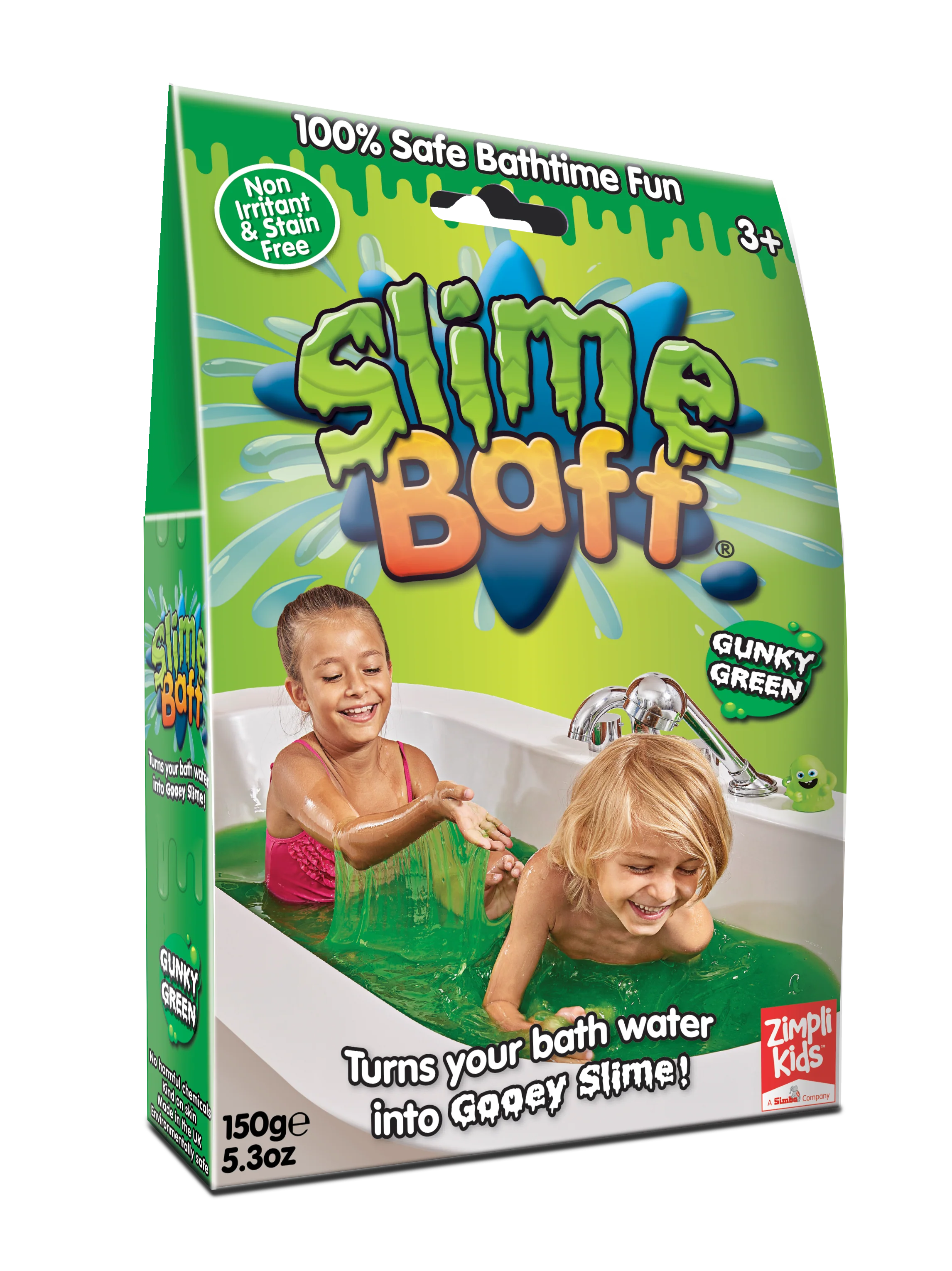 Zimpli Kids Slime Baff Gunky Green