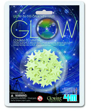 4M Glow In The Dark Mini Stars