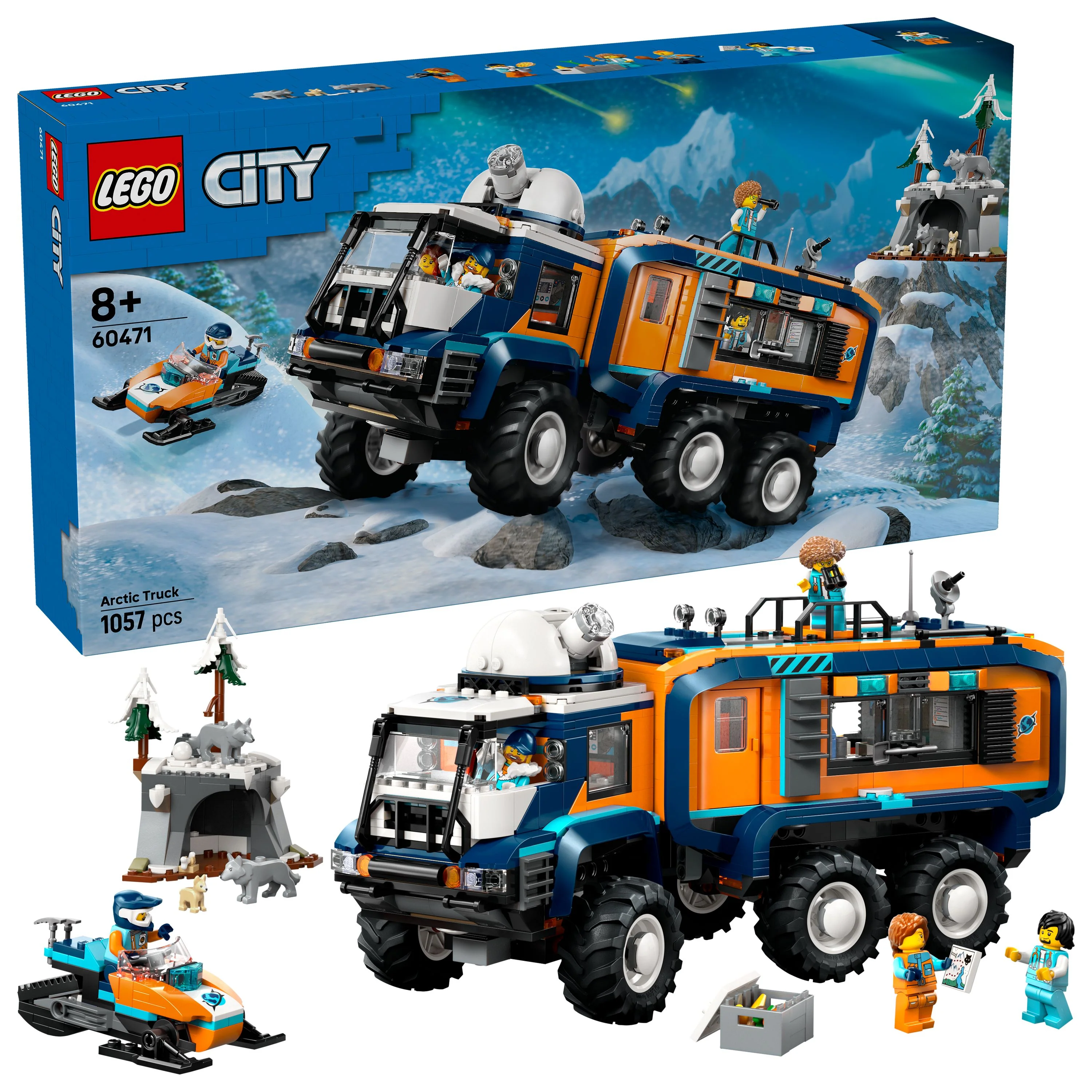 LEGO 60471 City Arctic Explorer Science Lab Truck