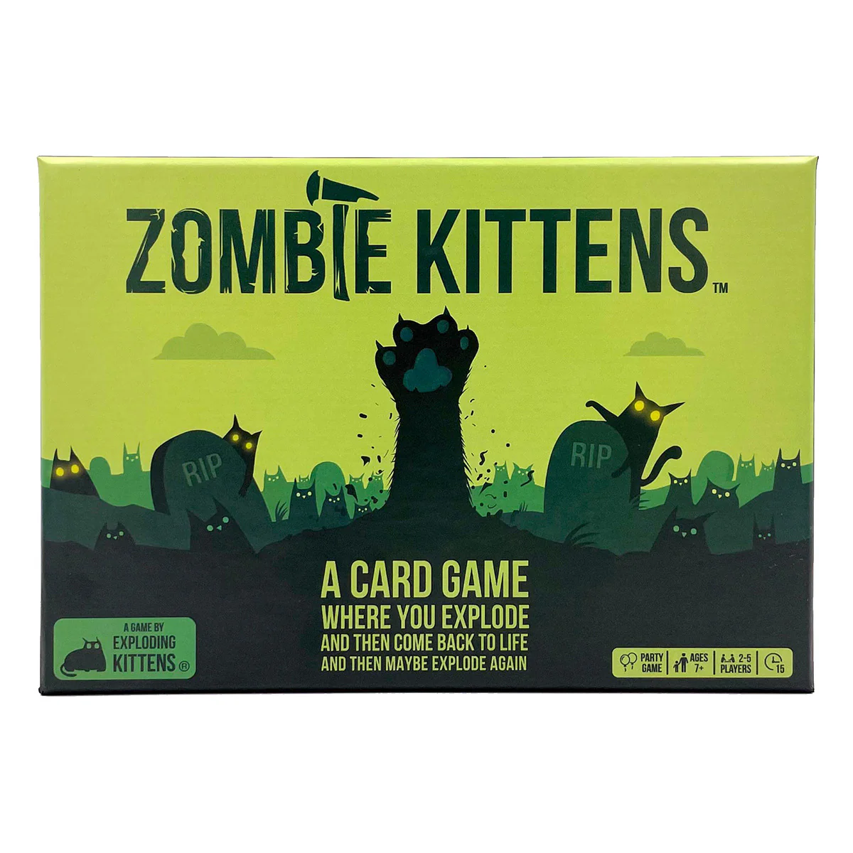 Zombie Kittens Game By Exploding Kittens - Toyworld NZ