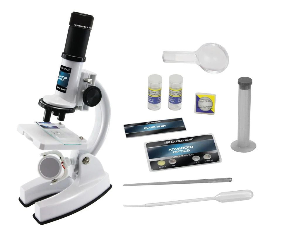 Advanced Optics Deluxe Microscope In Carrying Case