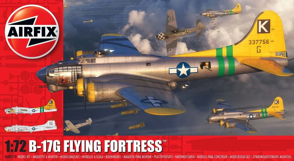 Airfix 1:72 Boeing B-17G Flying Fortress Model Kitset