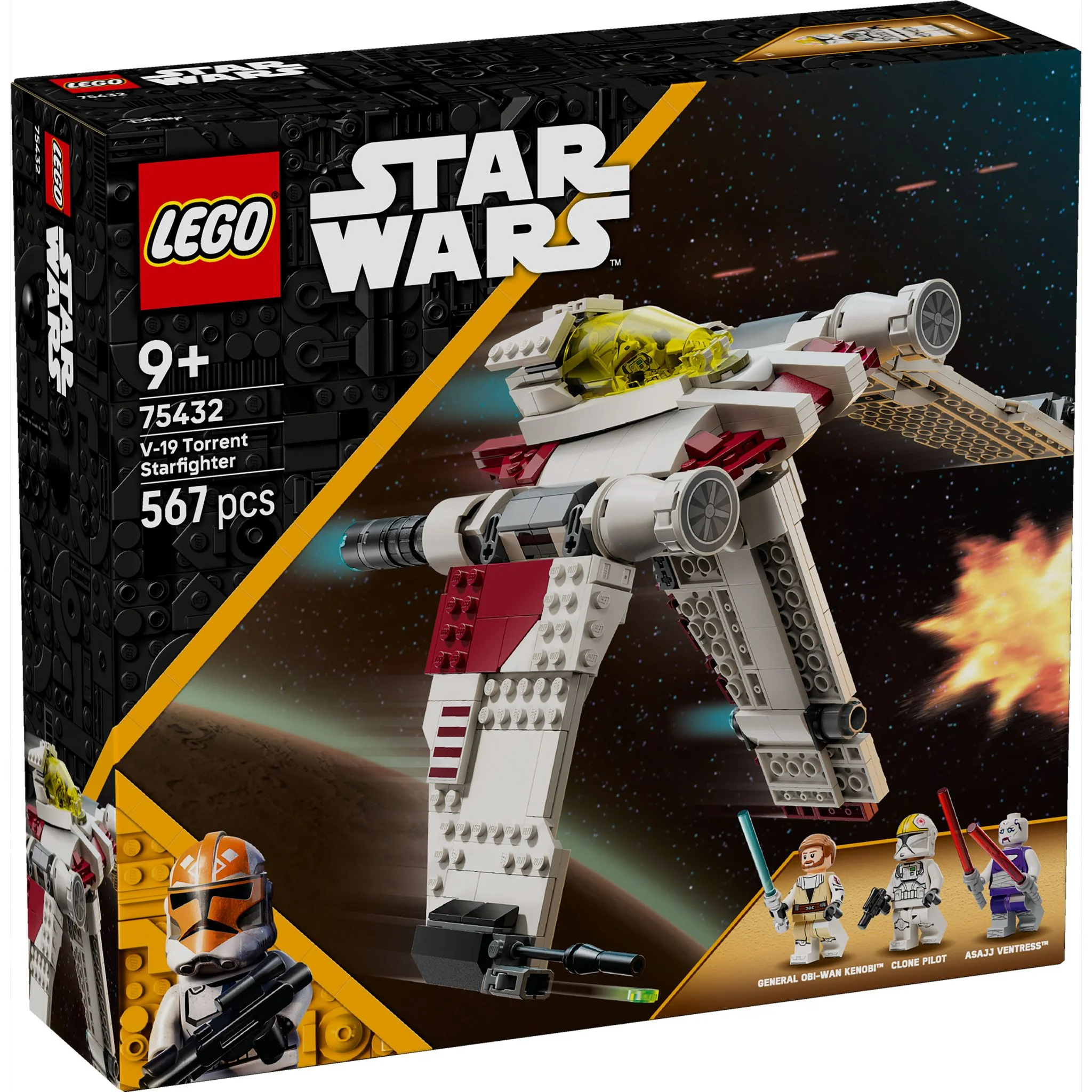 LEGO 75432 Star Wars V-19 Torrent Starfighter