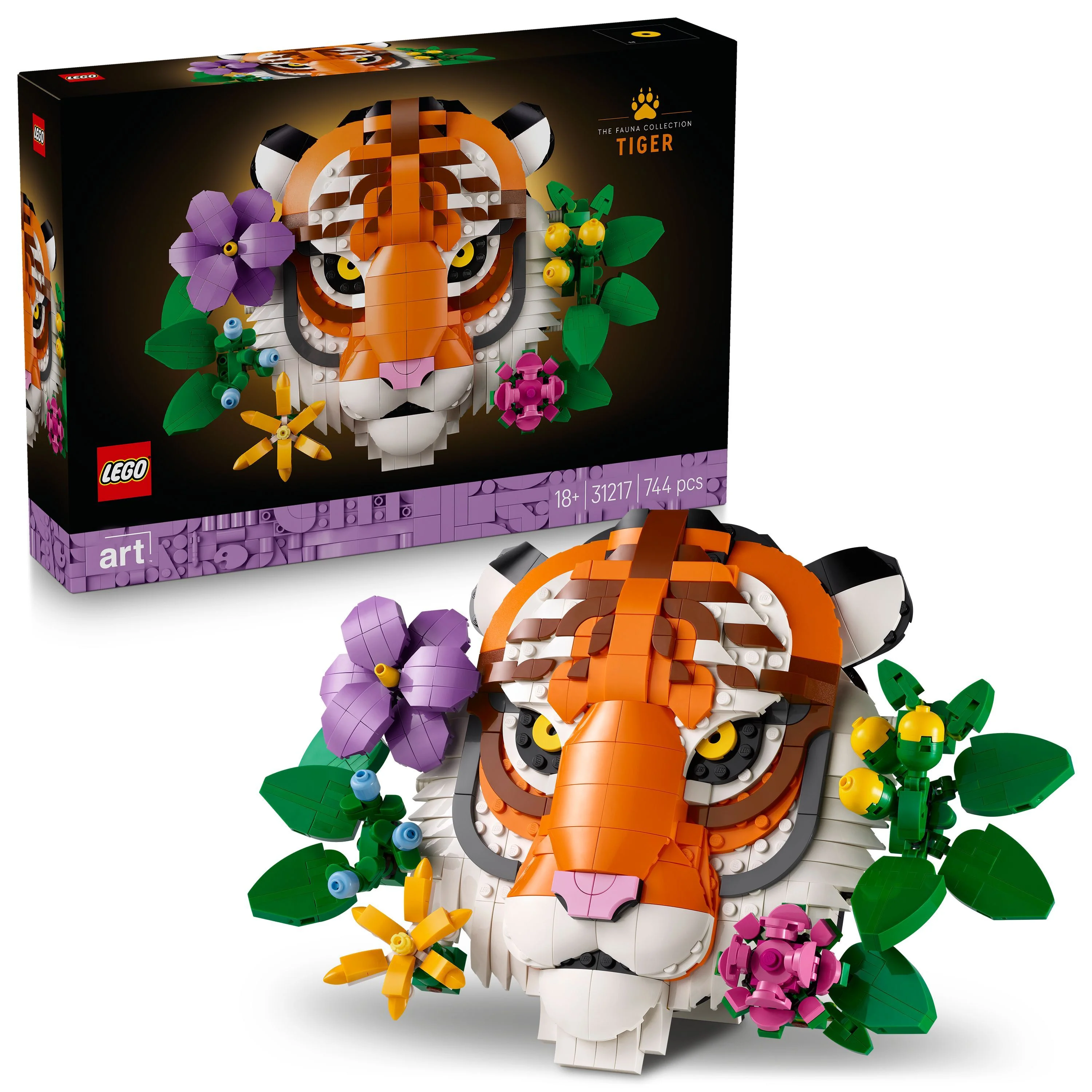 LEGO 31217 Art The Fauna Collection – Tiger
