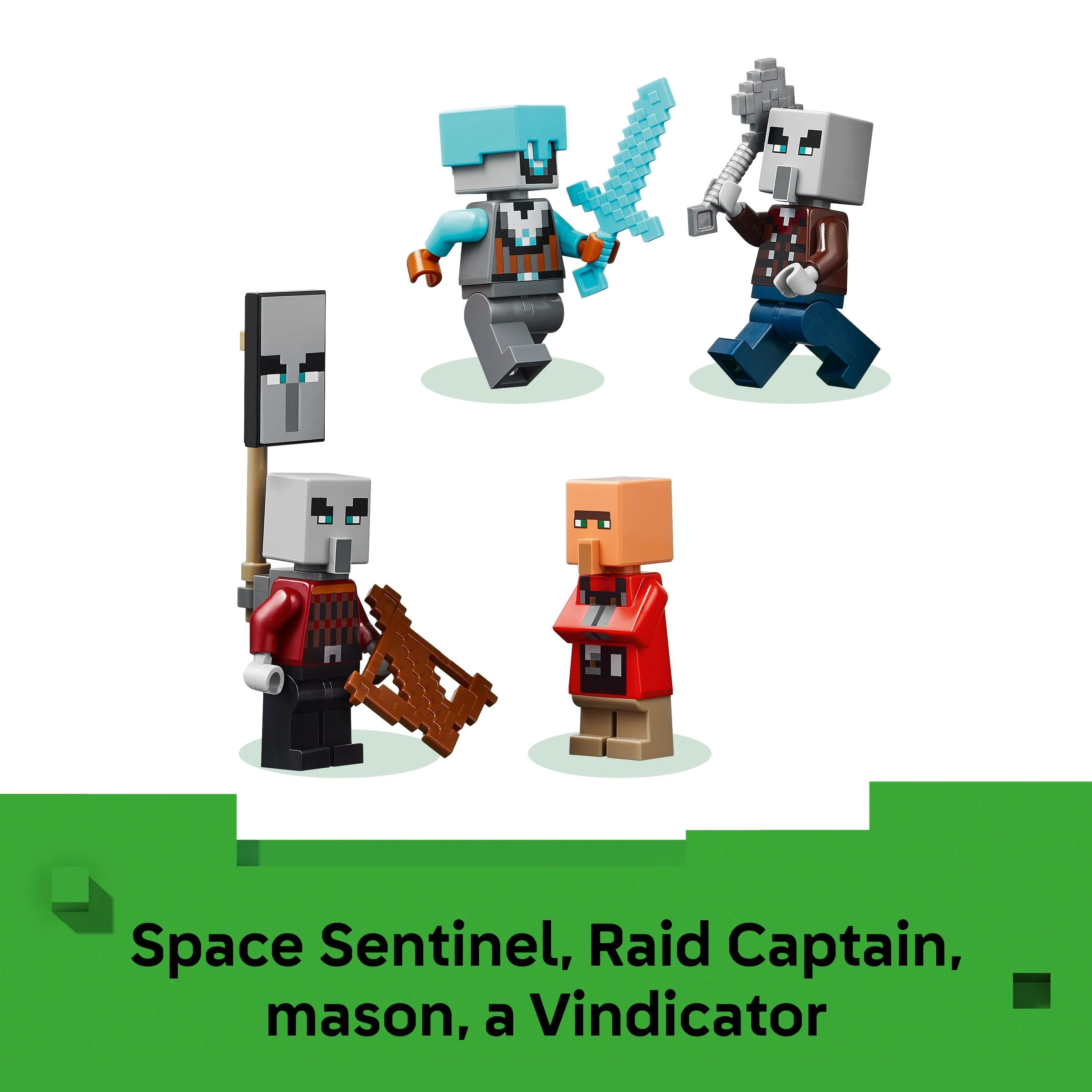 Minecraft Raveger Toy LEGO 21278 Minecraft The Pillager Outpost And Ravager - Toyworld NZ
