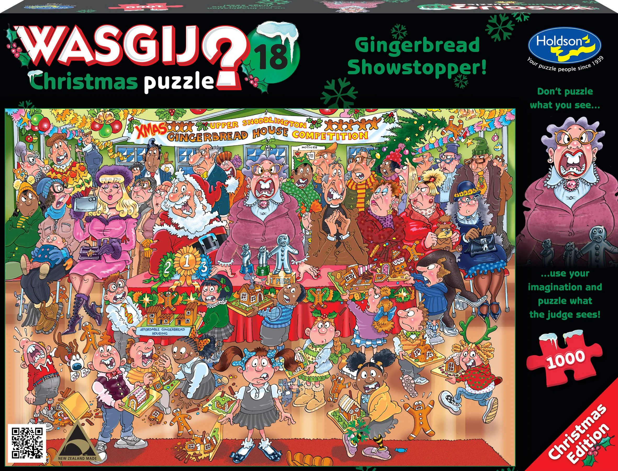 Wasgij Christmas 18 - Gingerbread Showstopper