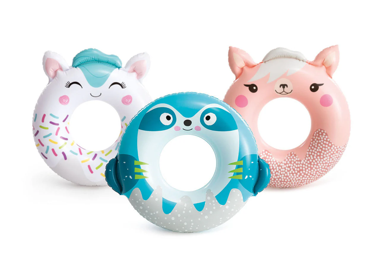 Intex 59266 Cute Animal Tubes Assorted Styles