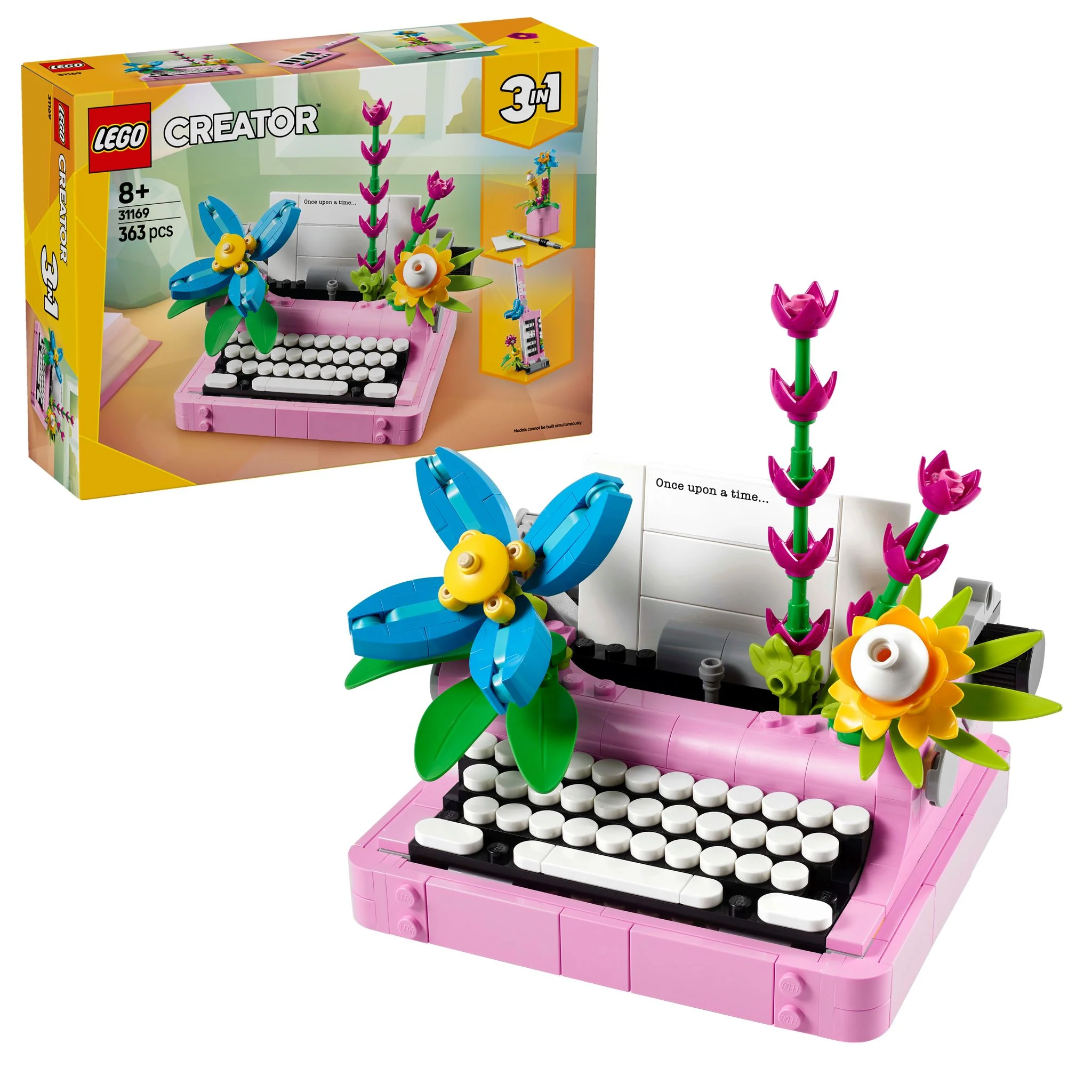 LEGO 31169 Creator Typewriter with Flowers