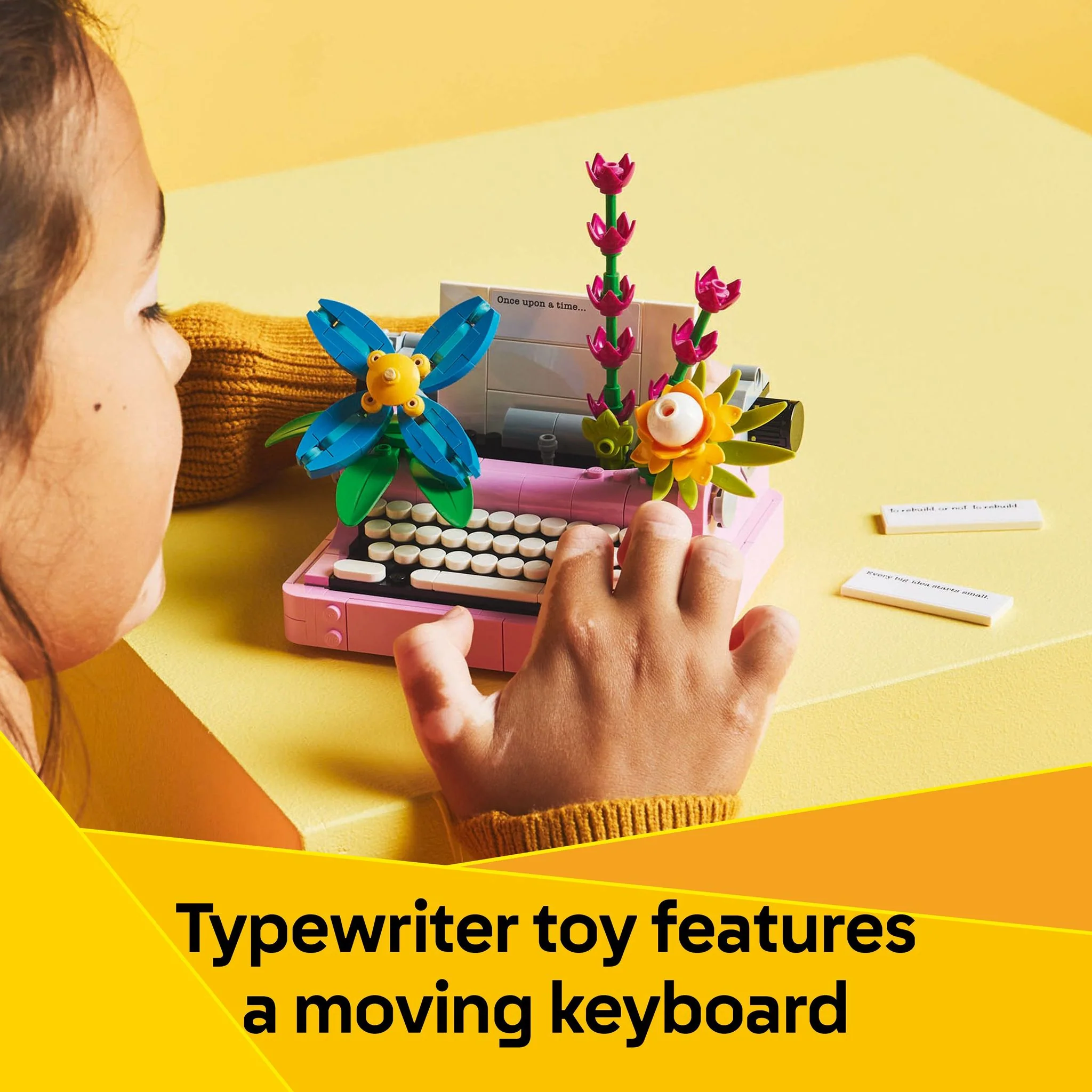 LEGO 31169 Creator Typewriter With Flowers - Toyworld NZ