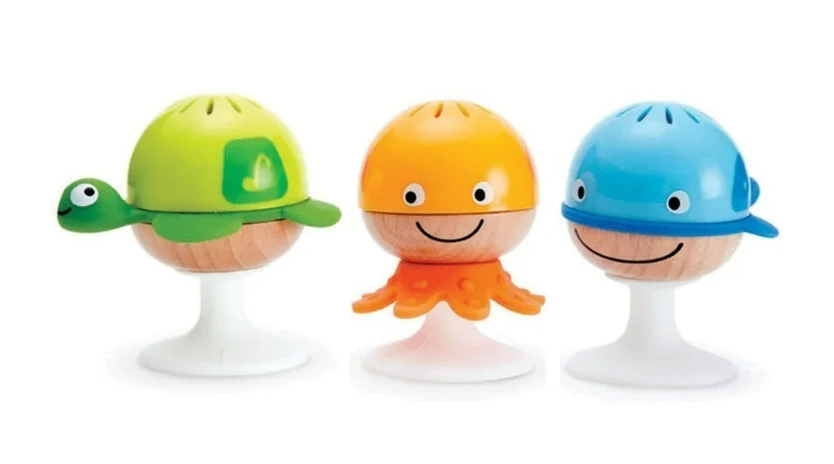 Hape Stay-Put Rattle Set
