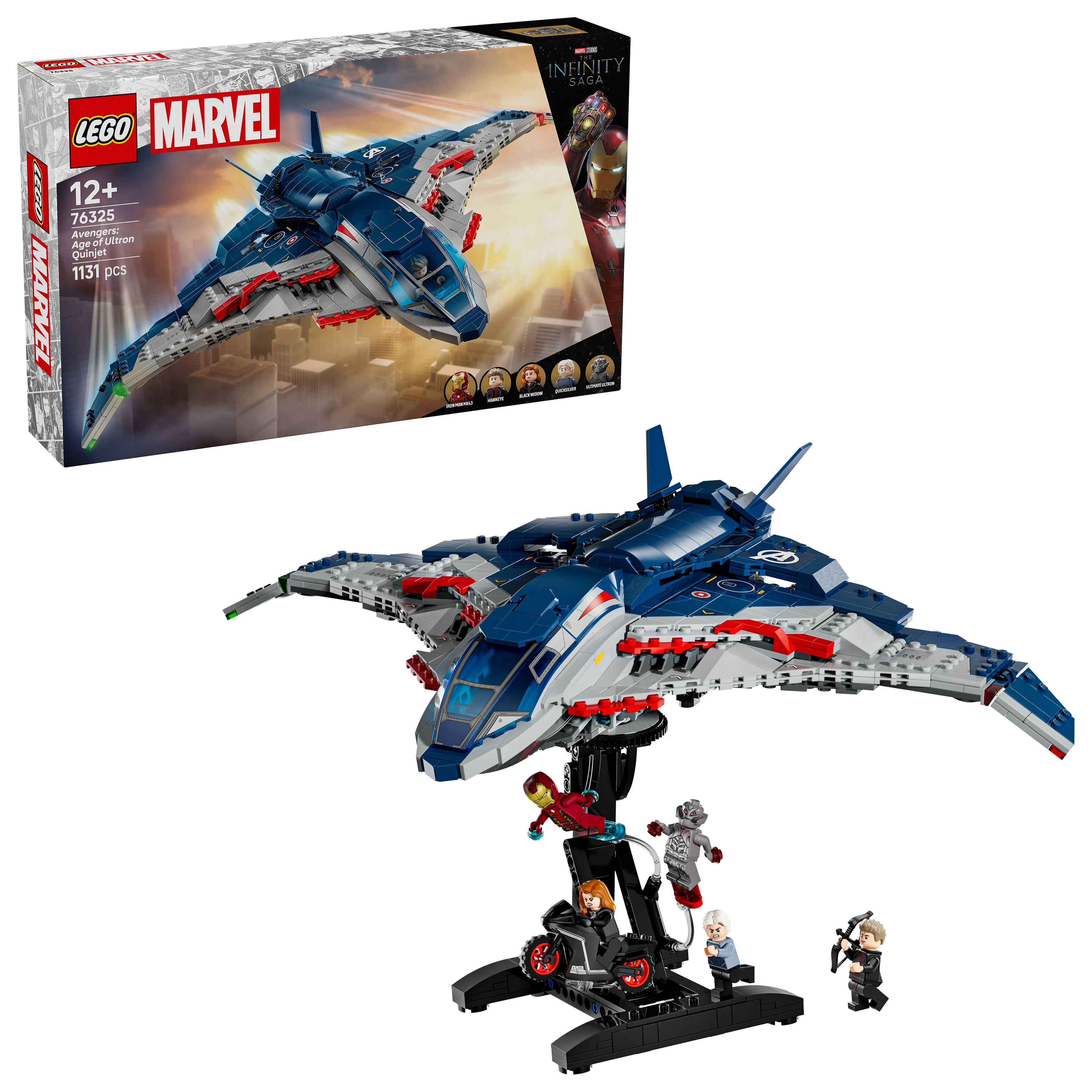LEGO 76325 Marvel Avengers: Age of Ultron Quinjet