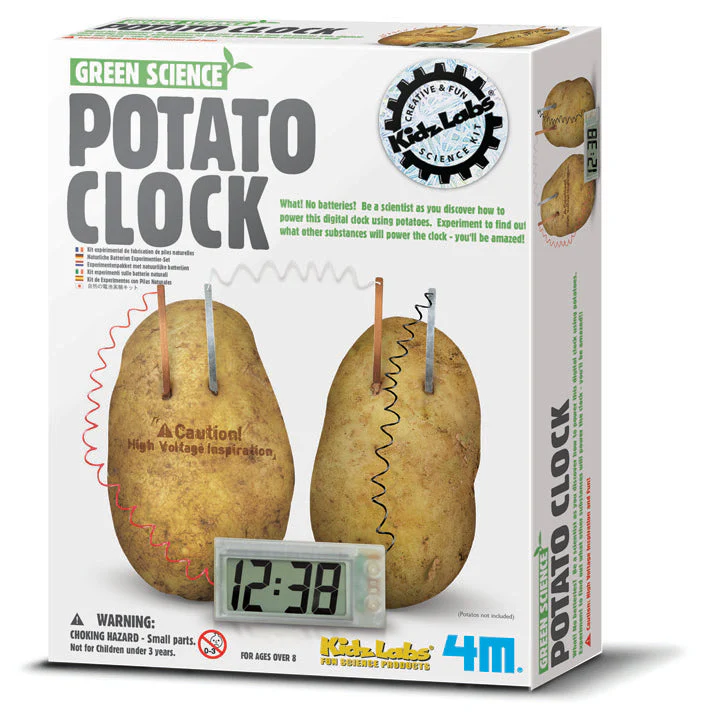 4M Green Science Potato Clock
