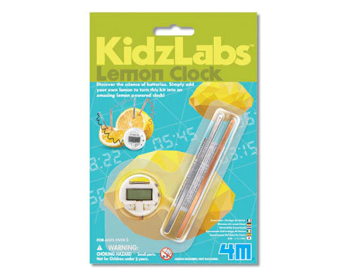 4M KidzLabs Lemon Clock