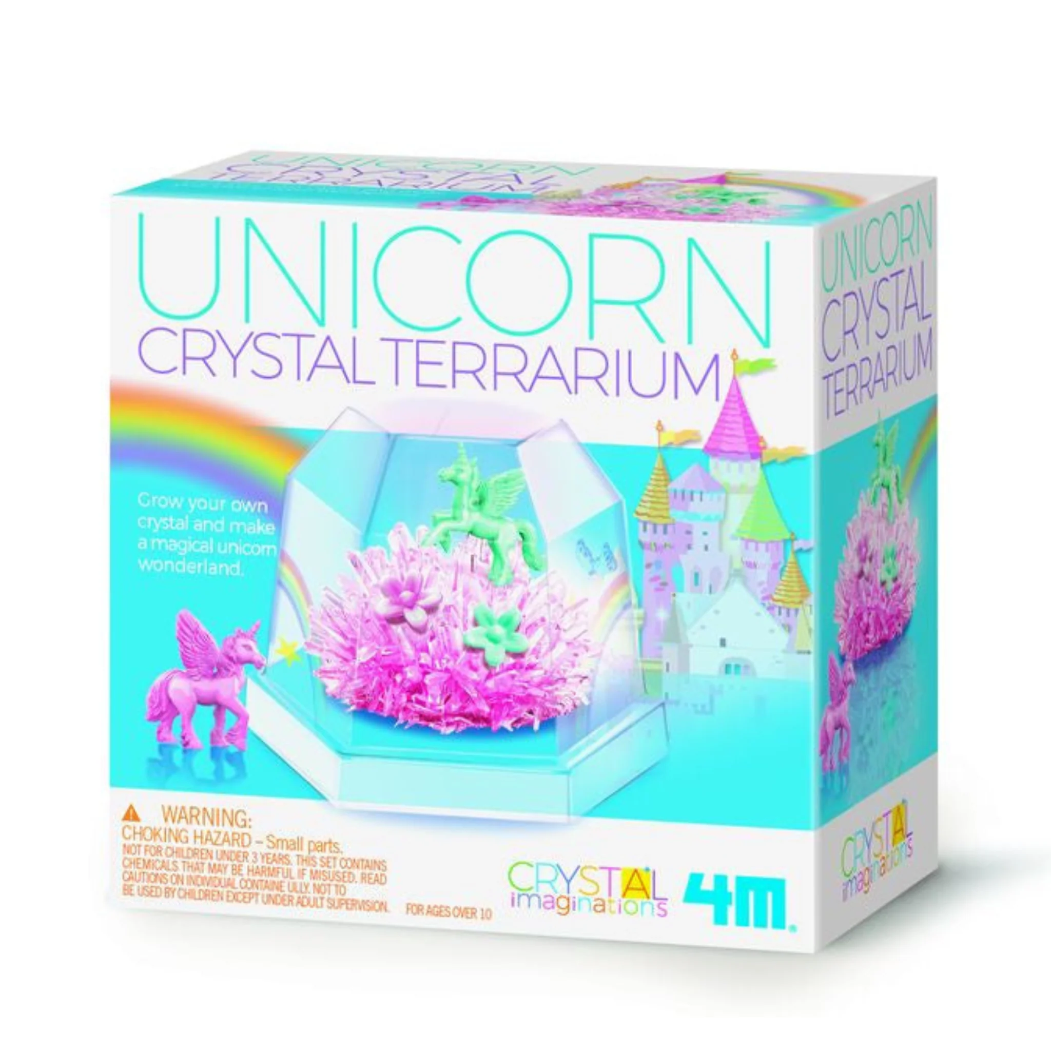 4M Crystal Imaginations Unicorn Crystal Terrarium
