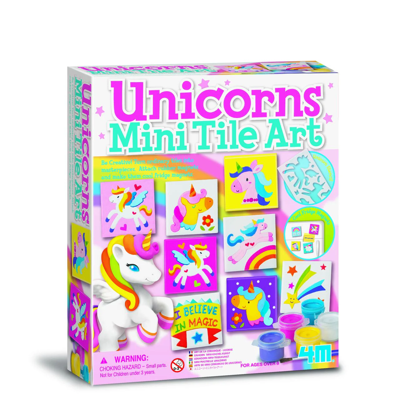 4M KidzLabs Unicorns Mini Tile Art