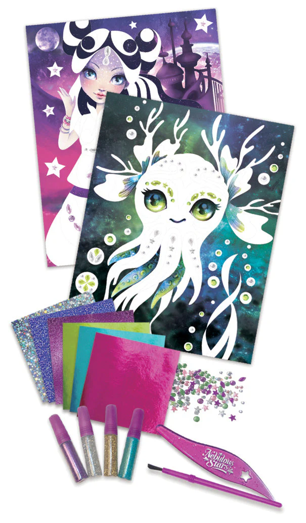 1493-nebulous-stars-glitter-foil-art-marinia-5.webp Nebulous Stars Glitter & Foil Art Marinia