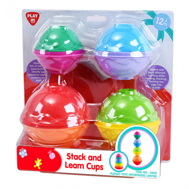 Playgo Toys Ent. Ltd. Stack And Learn Cups