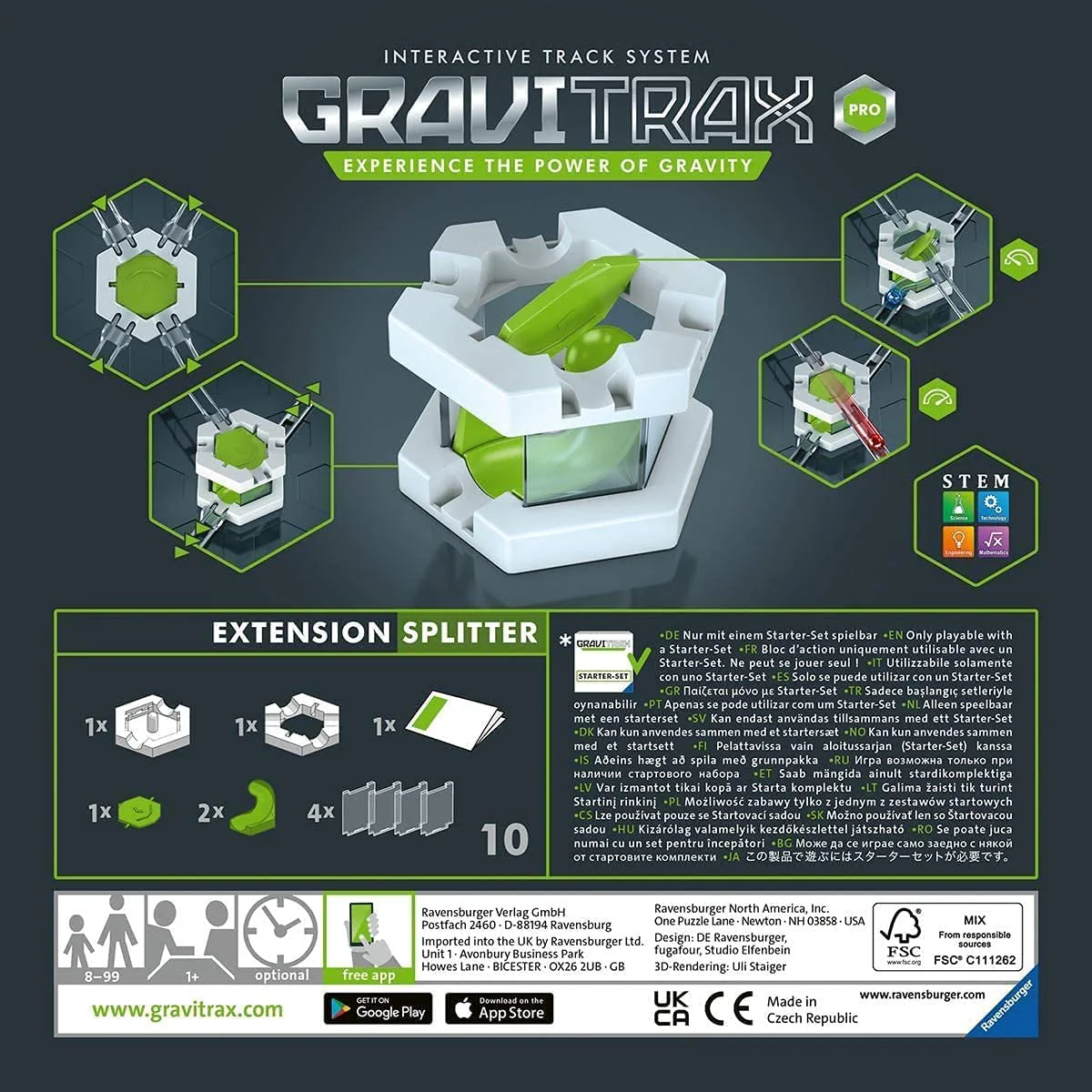 GraviTrax Pro Extension Splitter