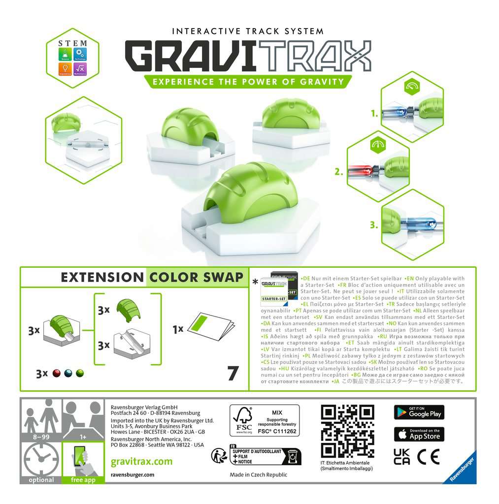 GraviTrax Extension Color Swap
