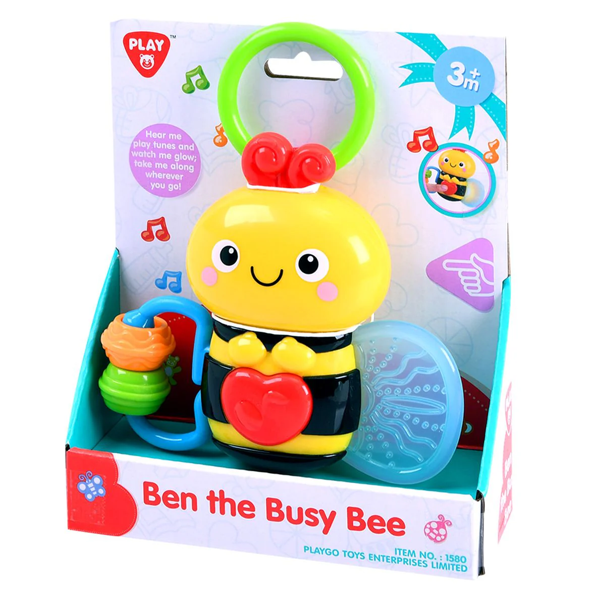Playgo Toys Ent. Ltd. Battery Operated Ben The Busy Bee