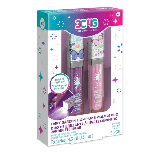 3C4G Fairy Garden Light-Up Lip Gloss Duo