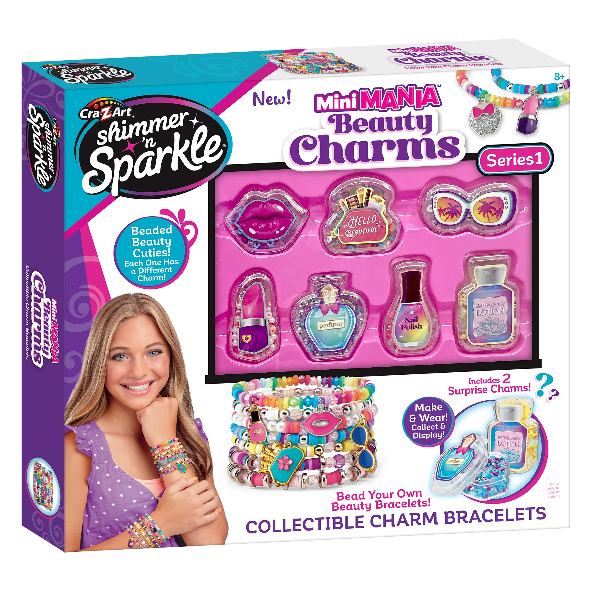 Cra-Z-Art Shimmer 'N Sparkle Mini Mania Beauty Charms