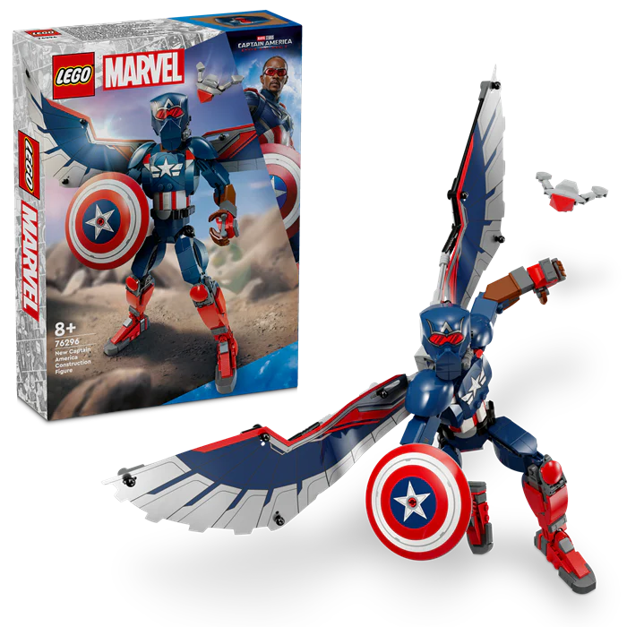 LEGO 76296 Super Heroes New Captain America Construction Figure