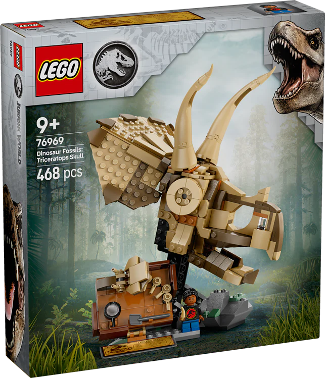 1733-lego-76969-jurassic-world-dinosaur-fossils-triceratops-skull-2.webp LEGO 76969 Jurassic World Dinosaur Fossils: Triceratops Skull