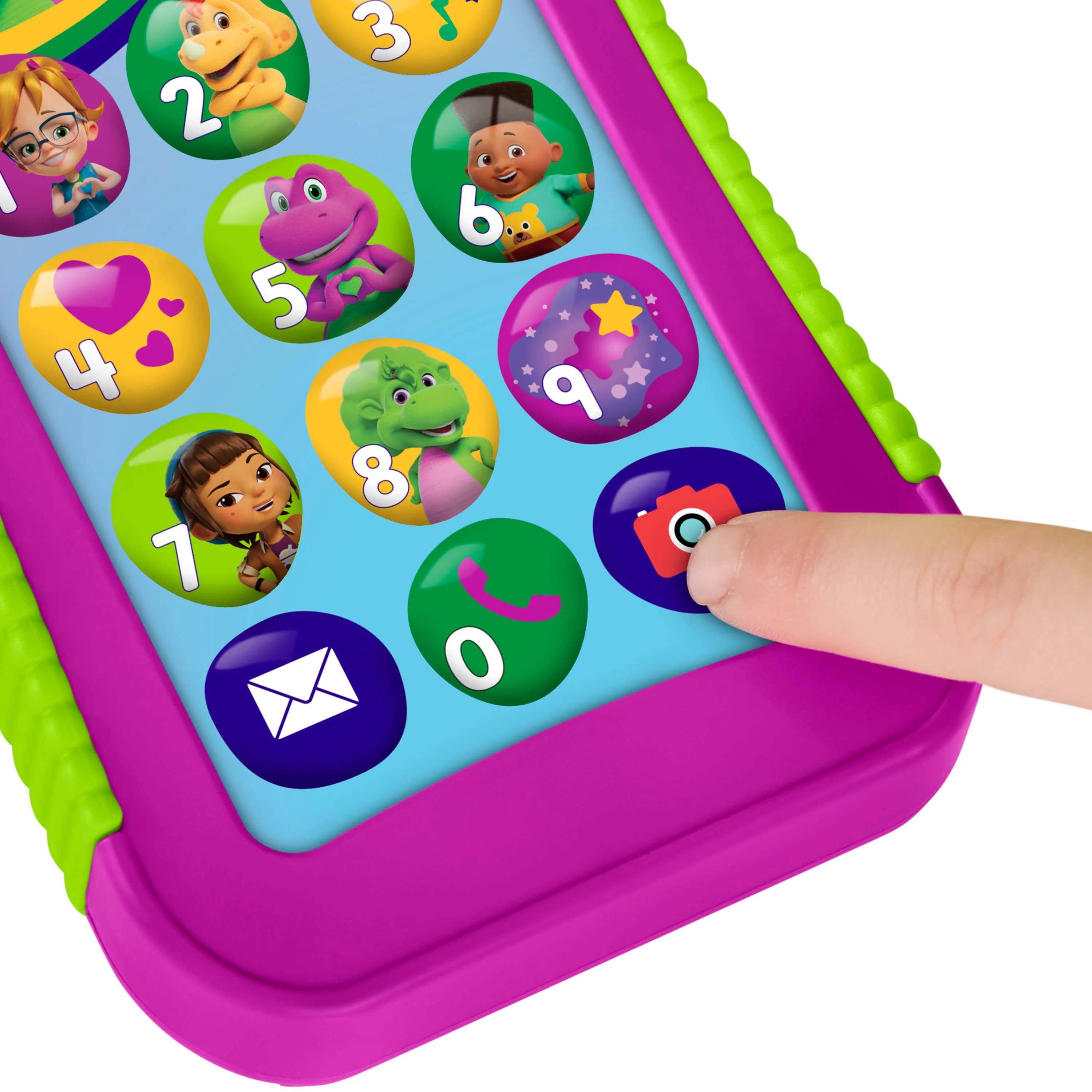 174-fisher-price-barney-s-world-hey-barney-phone-4.webp Fisher-Price Barney's World Hey Barney Phone