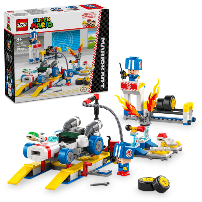 LEGO 72035 Super Mario Mario Kart – Toad's Garage