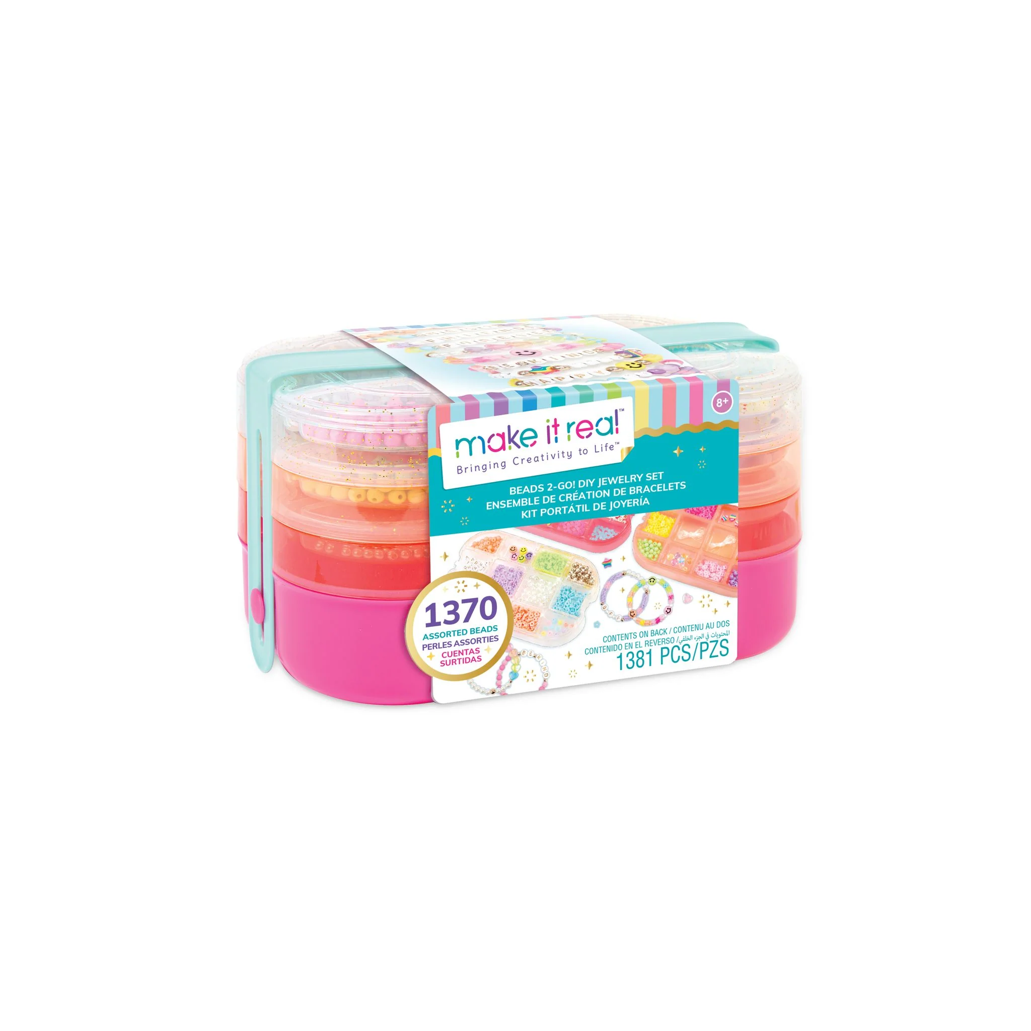 Make It Real Beads 2-Go DIY Jewellery Set