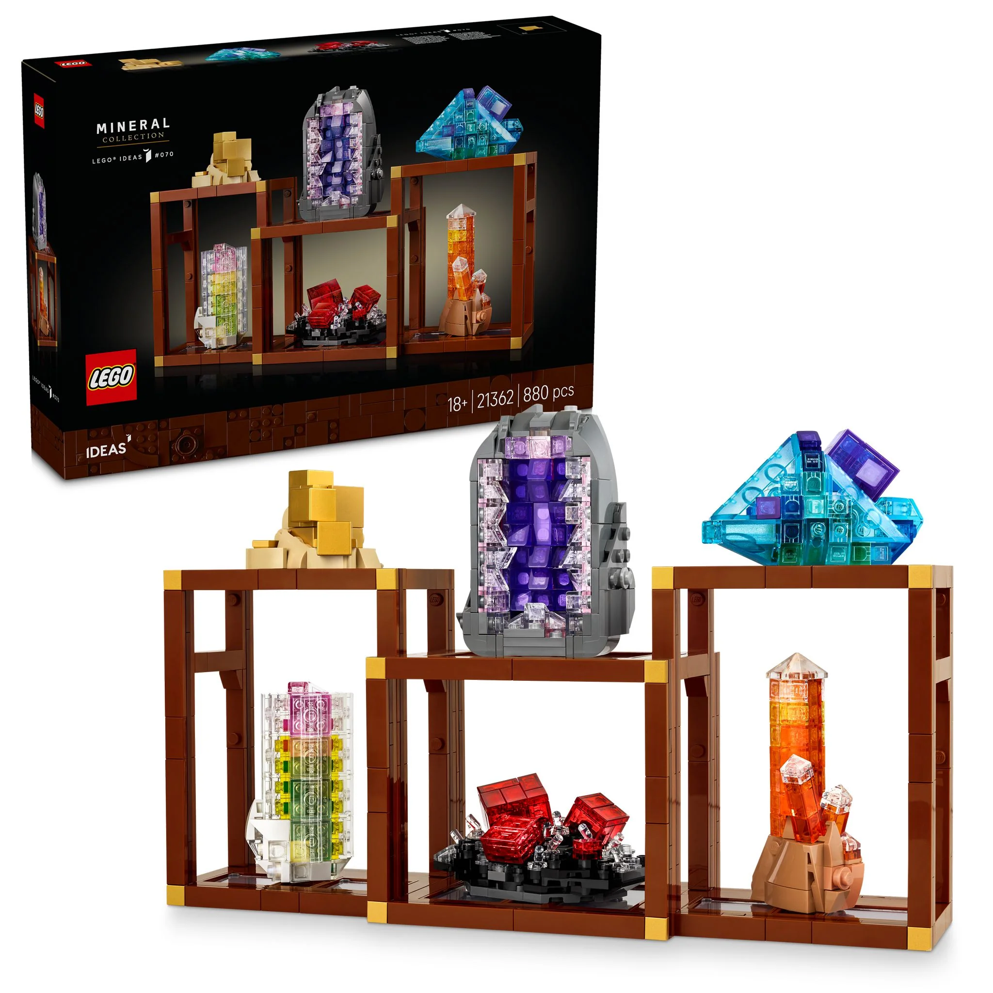 LEGO 21362 Ideas Mineral Collection